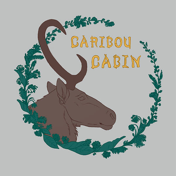 Screenshot caribou cabin logo